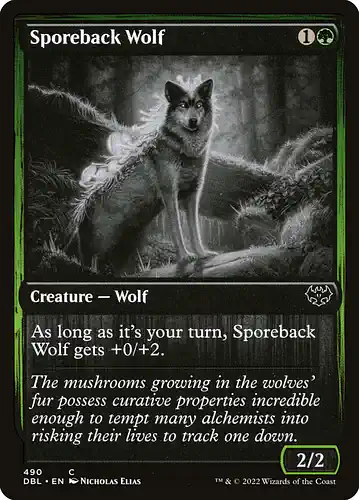 Sporeback Wolf - dbl Spoiler