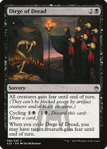 Dirge of Dread - a25 Spoiler