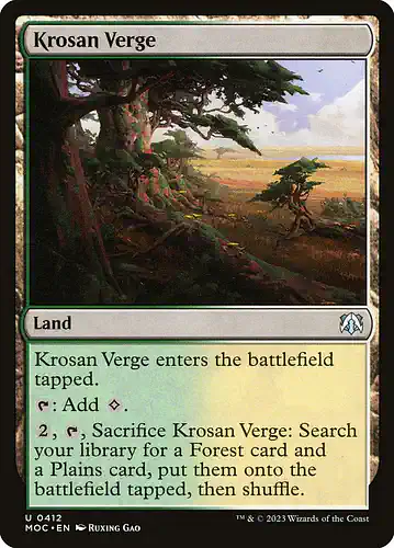 Krosan Verge - moc Spoiler