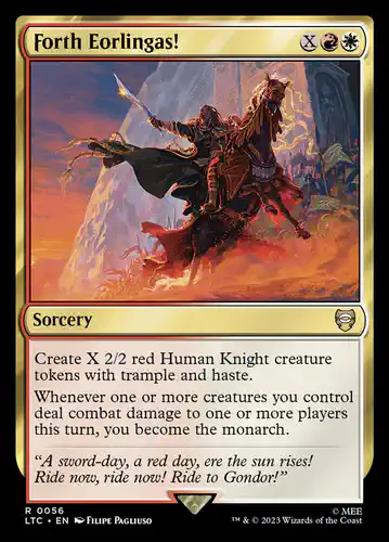 Forth Eorlingas! - ltc Spoiler