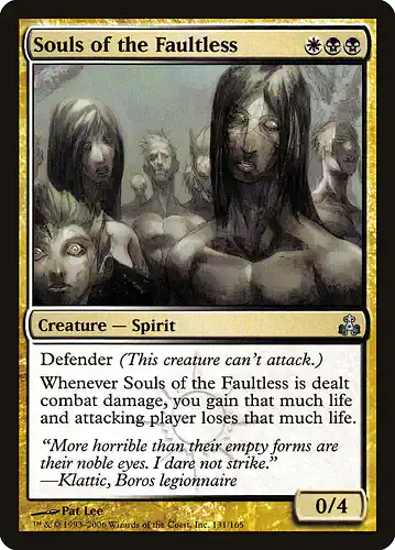 Souls of the Faultless - gpt Spoiler