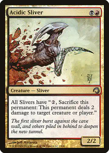 Acidic Sliver - h09 Spoiler