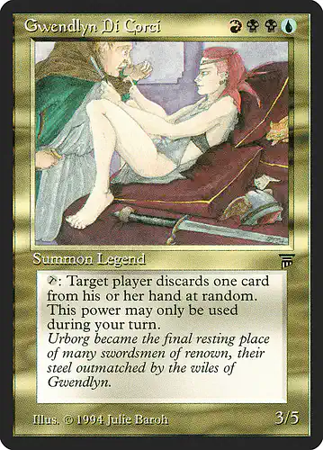 Gwendlyn Di Corci - leg Spoiler