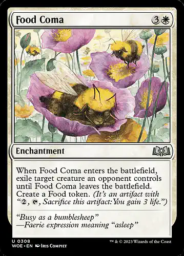 Food Coma - woe Spoiler