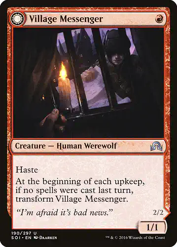 Village Messenger - soi Spoiler