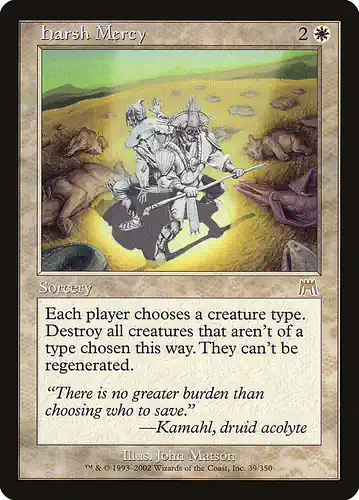 Harsh Mercy - ons Spoiler