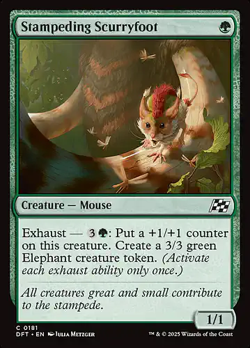 Stampeding Scurryfoot - dft Spoiler