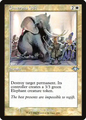 Generous Gift - h1r Spoiler