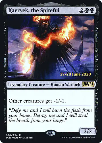 Kaervek, the Spiteful - m21 Spoiler