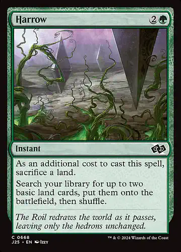 Harrow - j25 Spoiler