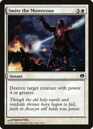 Smite the Monstrous - ddl Spoiler