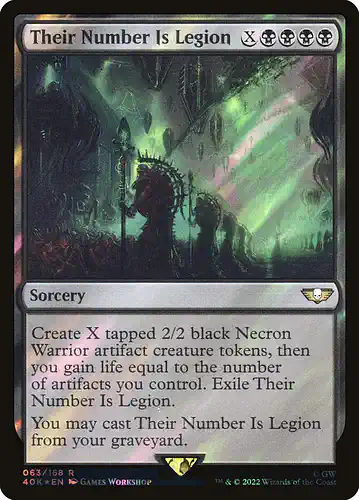 Their Number Is Legion - 40k Spoiler
