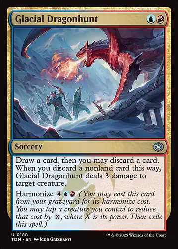 Glacial Dragonhunt - tdm Spoiler