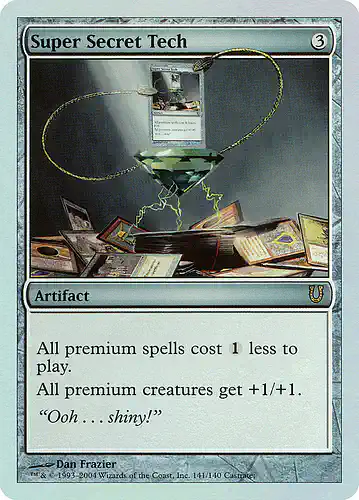 Super Secret Tech - unh Spoiler