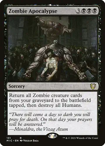 Zombie Apocalypse - mic Spoiler