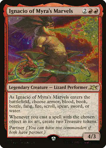 Ignacio of Myra's Marvels - unf Spoiler