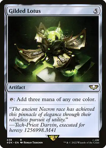 Gilded Lotus - 40k Spoiler
