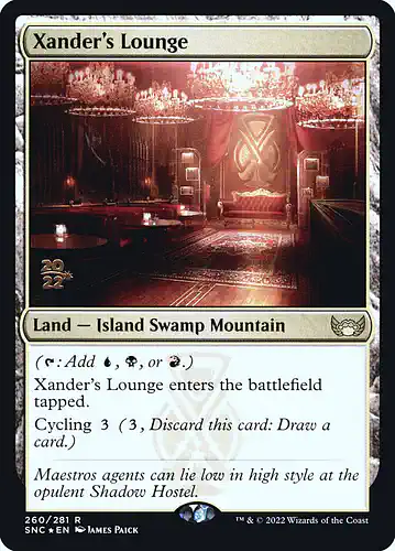 Xander's Lounge - snc Spoiler