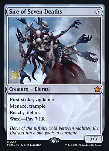 Sire of Seven Deaths - fdn Spoiler