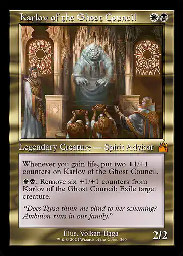 Karlov of the Ghost Council - rvr Spoiler