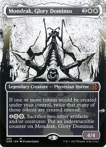 Mondrak, Glory Dominus - one Spoiler