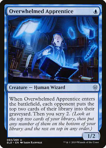Overwhelmed Apprentice - eld Spoiler