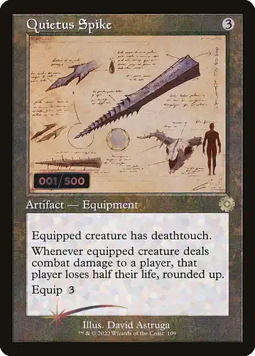 Quietus Spike - brr Spoiler