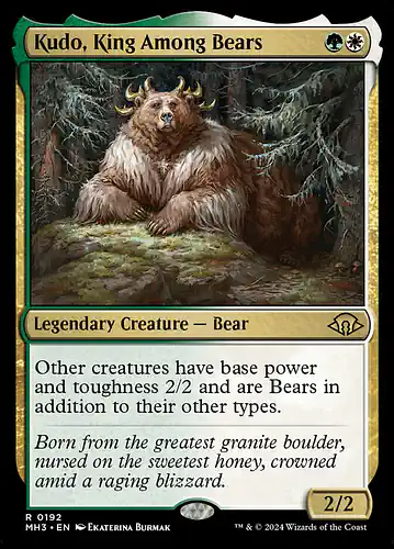 Kudo, King Among Bears - mh3 Spoiler