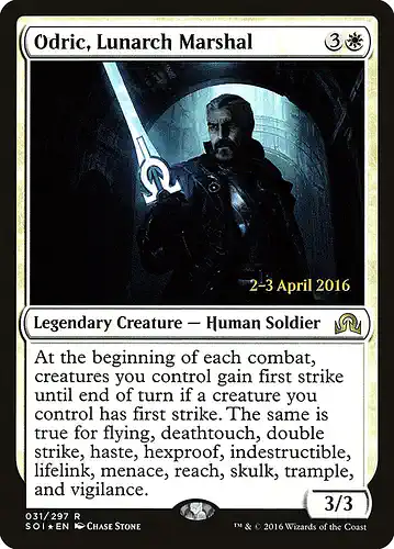 Odric, Lunarch Marshal - soi Spoiler