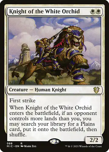 Knight of the White Orchid - mic Spoiler