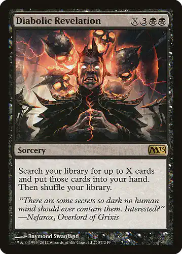 Diabolic Revelation - m13 Spoiler