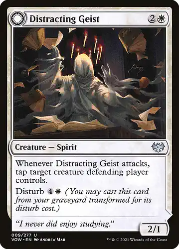Distracting Geist - vow Spoiler