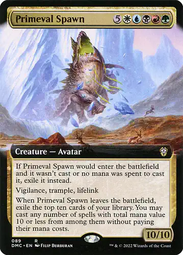 Primeval Spawn - dmc Spoiler