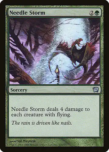 Needle Storm - 9ed Spoiler