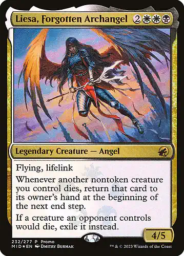 Liesa, Forgotten Archangel - mid Spoiler