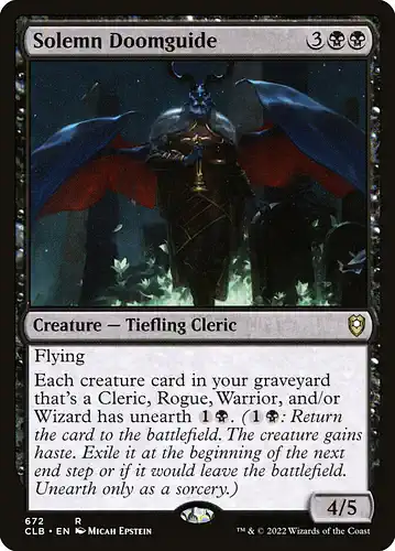 Solemn Doomguide - clb Spoiler
