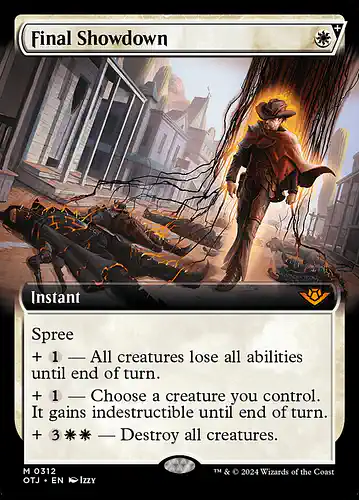 Final Showdown - otj Spoiler