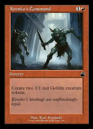 Krenko's Command - rvr Spoiler