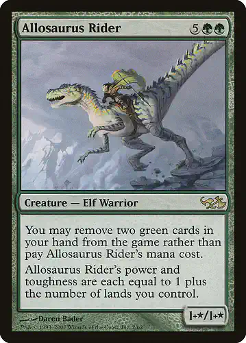 Allosaurus Rider - dd1 Spoiler