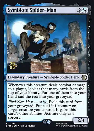 Symbiote Spider-Man - spm Spoiler