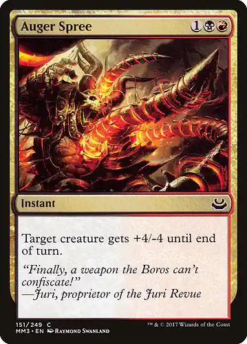 Auger Spree - mm3 Spoiler