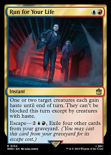 Run for Your Life - who Spoiler