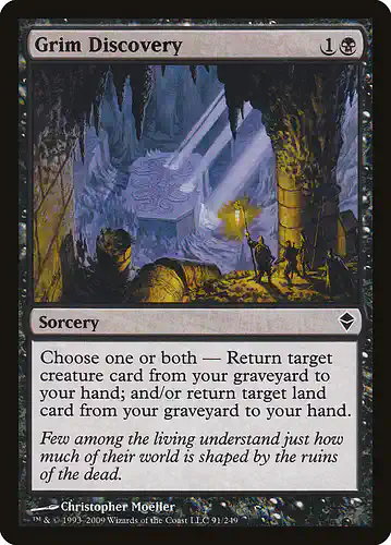 Grim Discovery - zen Spoiler
