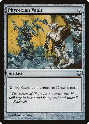 Phyrexian Vault - dde Spoiler