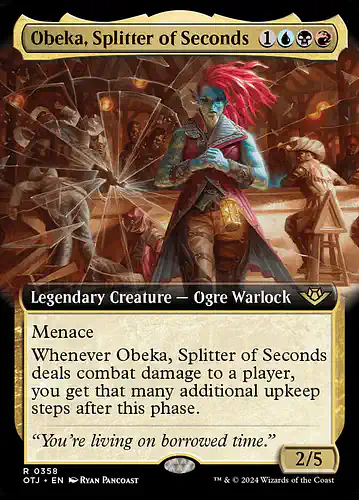 Obeka, Splitter of Seconds - otj Spoiler