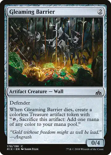 Gleaming Barrier - rix Spoiler