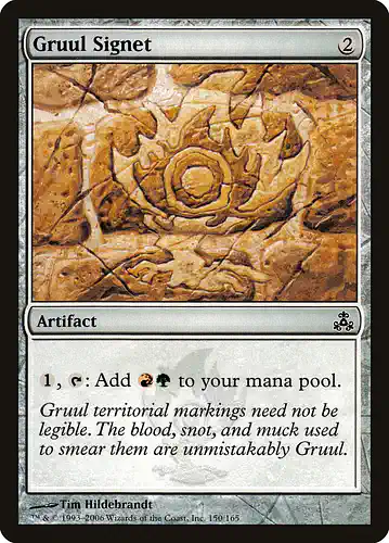 Gruul Signet - gpt Spoiler