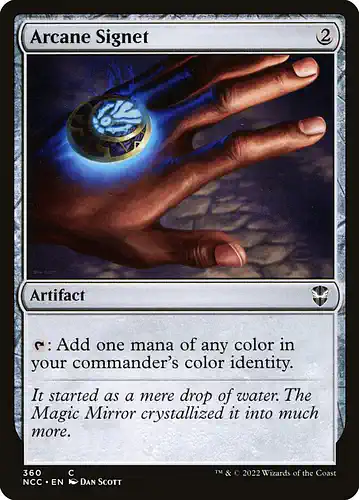 Arcane Signet - ncc Spoiler