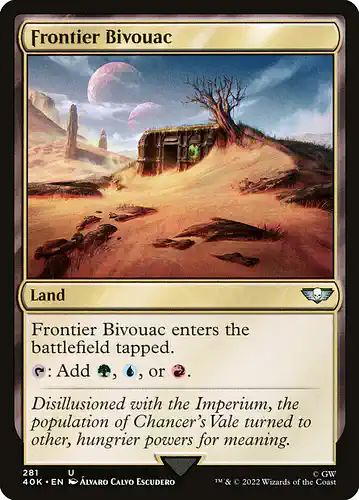 Frontier Bivouac - 40k Spoiler