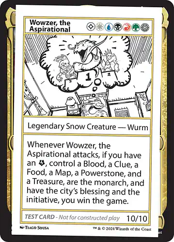 Wowzer, the Aspirational - mb2 Spoiler